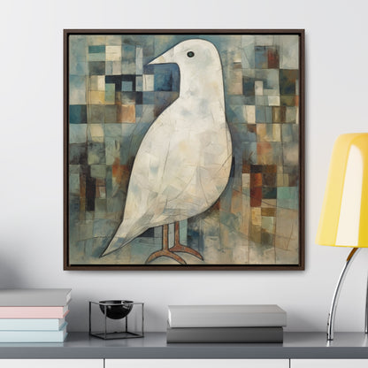 Bird, Gallery Canvas Wraps, Square Frame