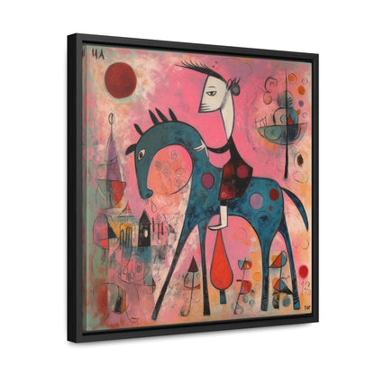 The Dreams of the Child 60, Gallery Canvas Wraps, Square Frame