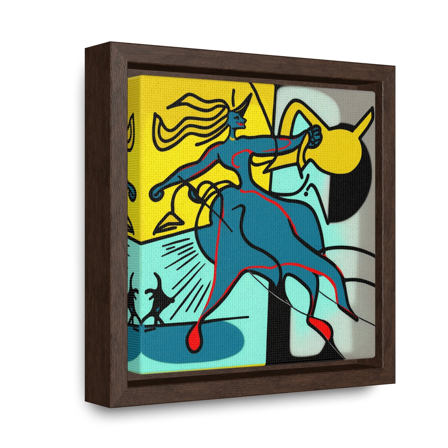 Naivia 24, Gallery Canvas Wraps, Square Frame