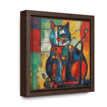 Cat 69, Gallery Canvas Wraps, Square Frame