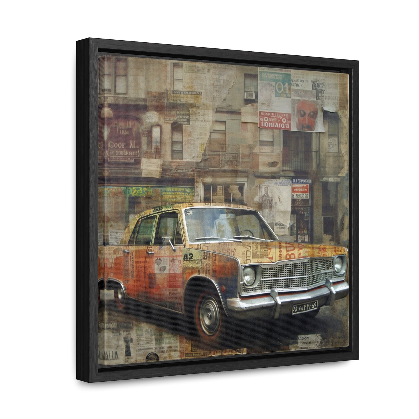 USA 11, Gallery Canvas Wraps, Square Frame