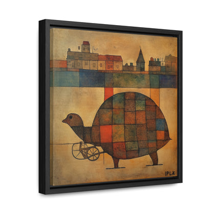 Turtle 17, Gallery Canvas Wraps, Square Frame