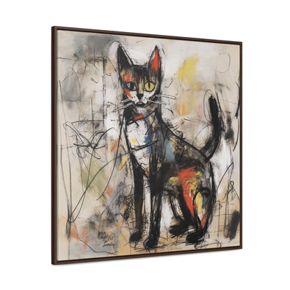 Cat 59, Gallery Canvas Wraps, Square Frame