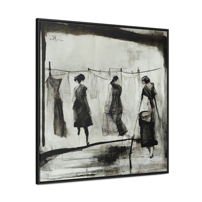 Domestic Memories 7, Valentinii, Gallery Canvas Wraps, Square Frame