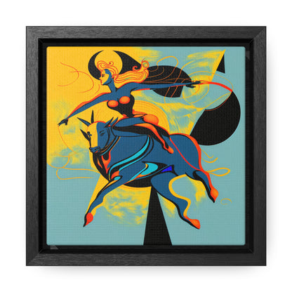 Naivia 8, Gallery Canvas Wraps, Square Frame