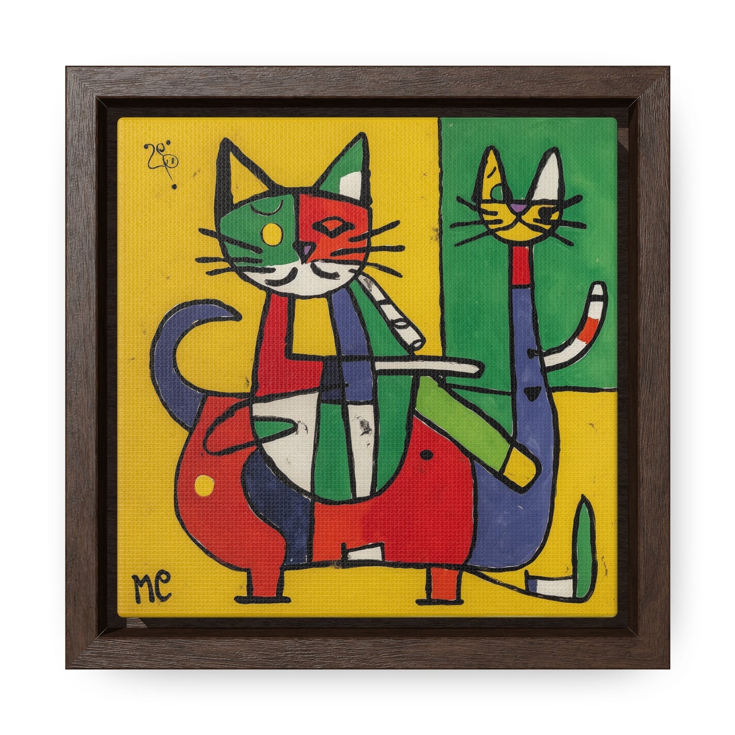 Cat 150, Gallery Canvas Wraps, Square Frame