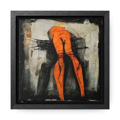 Feet and Drama 20, Valentinii, Gallery Canvas Wraps, Square Frame