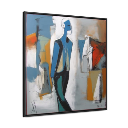 Sad Man 28, Valentinii, Gallery Canvas Wraps, Square Frame