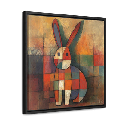 Rabbit 17, Gallery Canvas Wraps, Square Frame