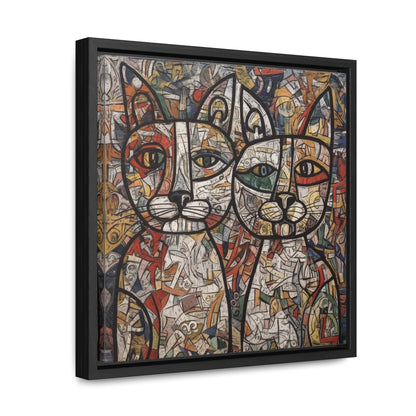 Cat, Gallery Canvas Wraps, Square Frame