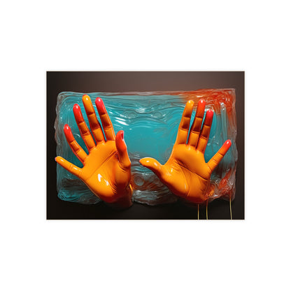 Hands 25, Ceramic Photo Tile