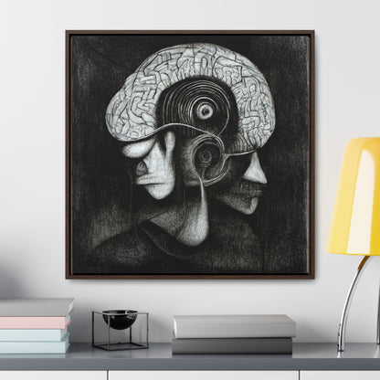 Brain 6, Valentinii, Gallery Canvas Wraps, Square Frame