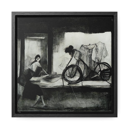 Domestic Memories 26, Valentinii, Gallery Canvas Wraps, Square Frame