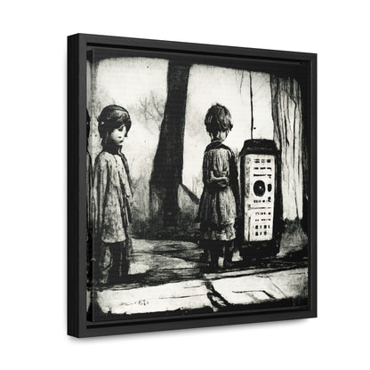 Childhood Wave 3, Valentinii, Gallery Canvas Wraps, Square Frame