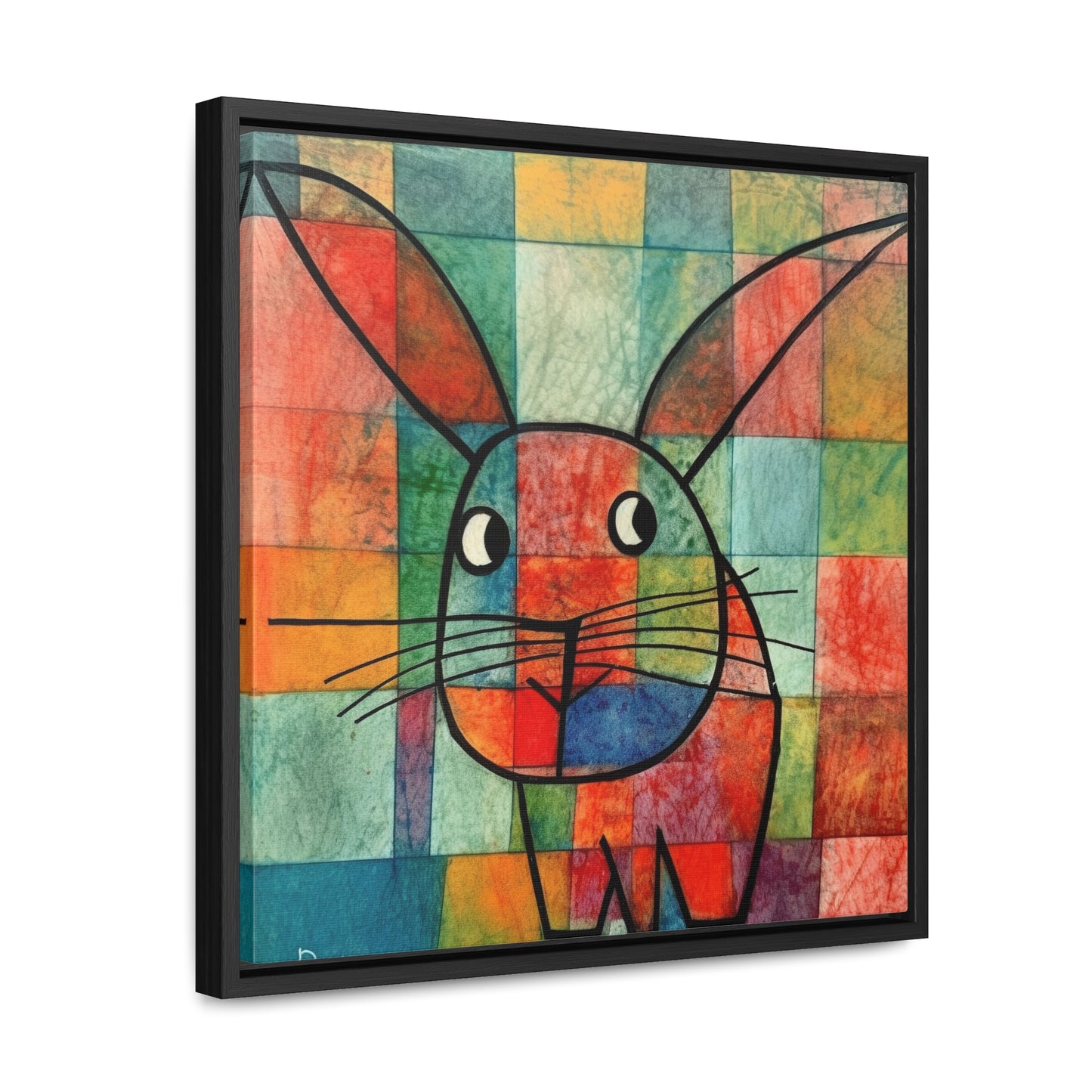 Rabbit 13, Gallery Canvas Wraps, Square Frame