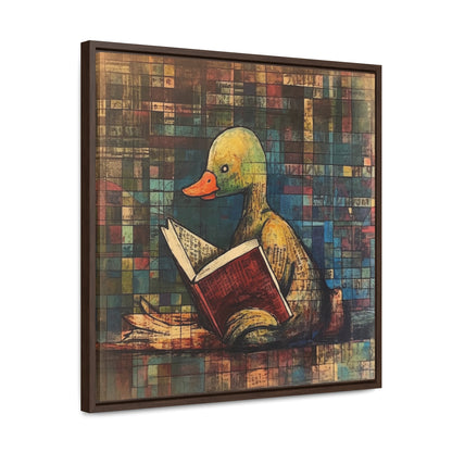 Duck 4, Gallery Canvas Wraps, Square Frame