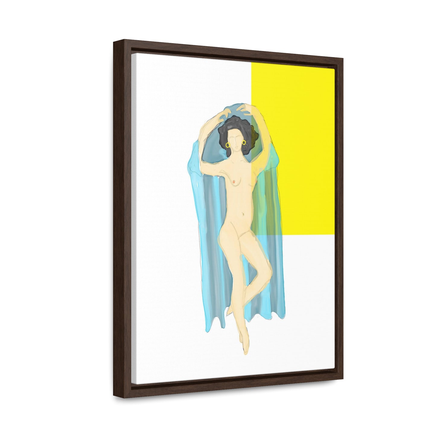 Dance in Nothingness, Original Eduard Pavel, Gallery Canvas Wraps, Vertical Frame