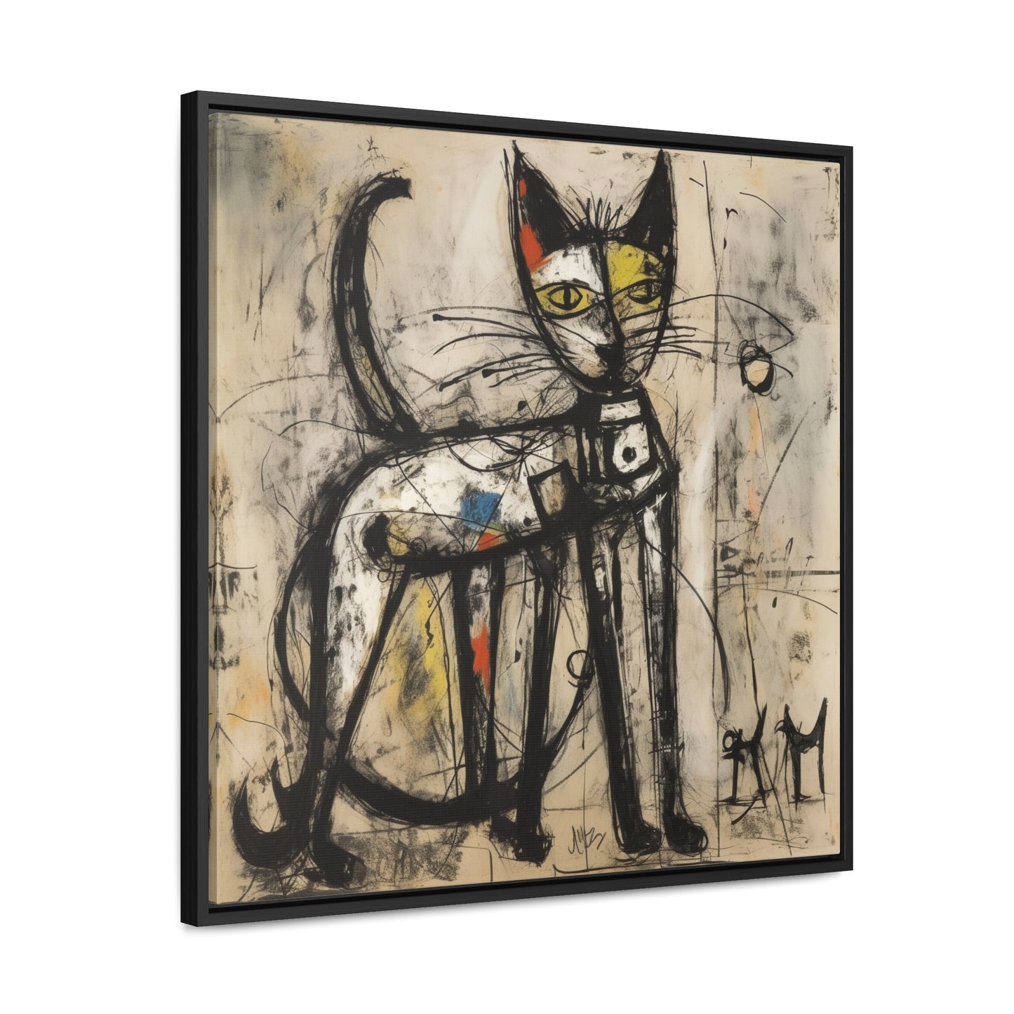 Cat 49, Gallery Canvas Wraps, Square Frame