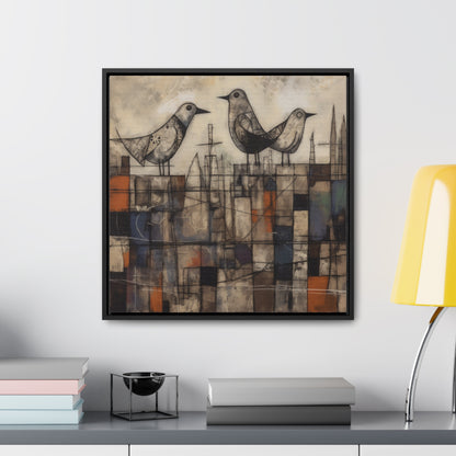 Bird 33, Gallery Canvas Wraps, Square Frame