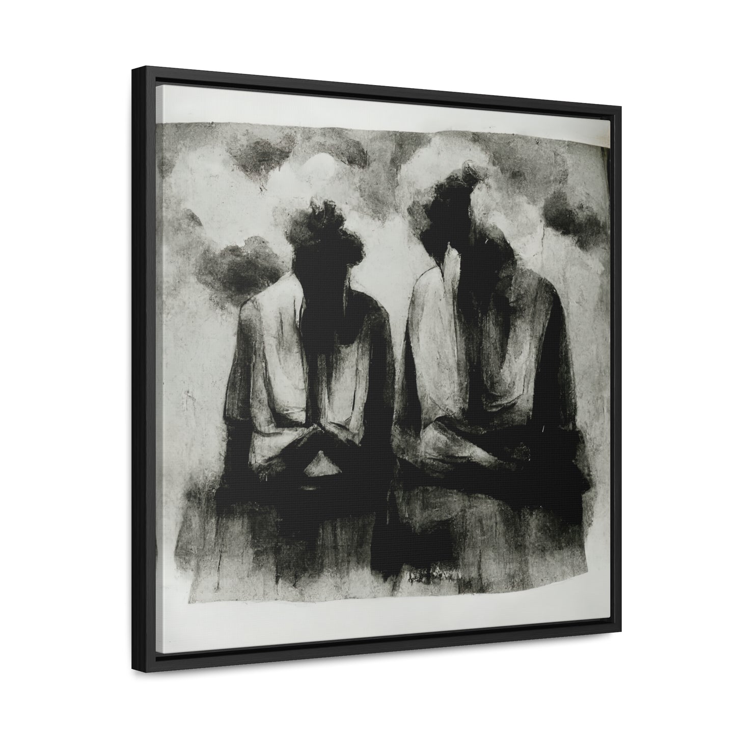 Palaeolithic Prayer 14, Valentinii, Gallery Canvas Wraps, Square Frame