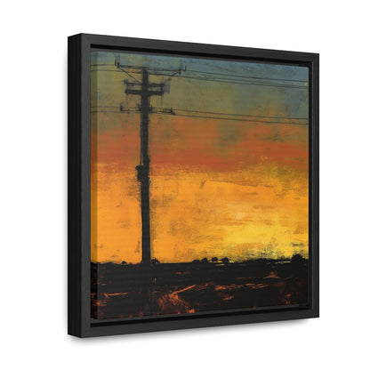 Land of the Sun 84, Valentinii, Gallery Canvas Wraps, Square Frame