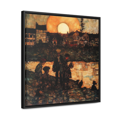 Land of the Sun 40, Valentinii, Gallery Canvas Wraps, Square Frame