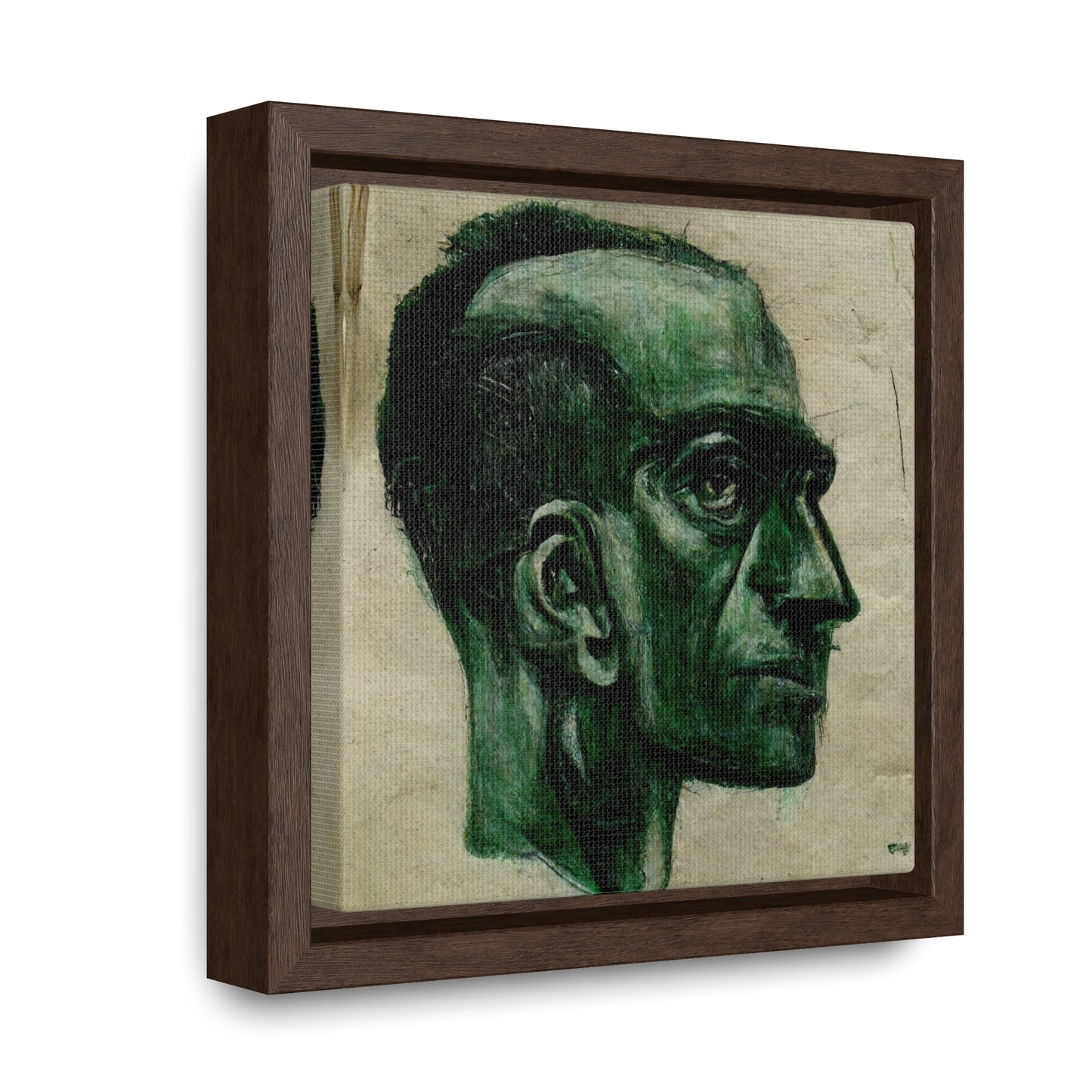 Heads 13, Valentinii, Gallery Canvas Wraps, Square Frame