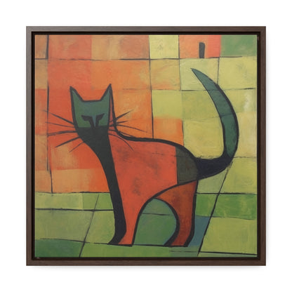 Cat 22, Gallery Canvas Wraps, Square Frame