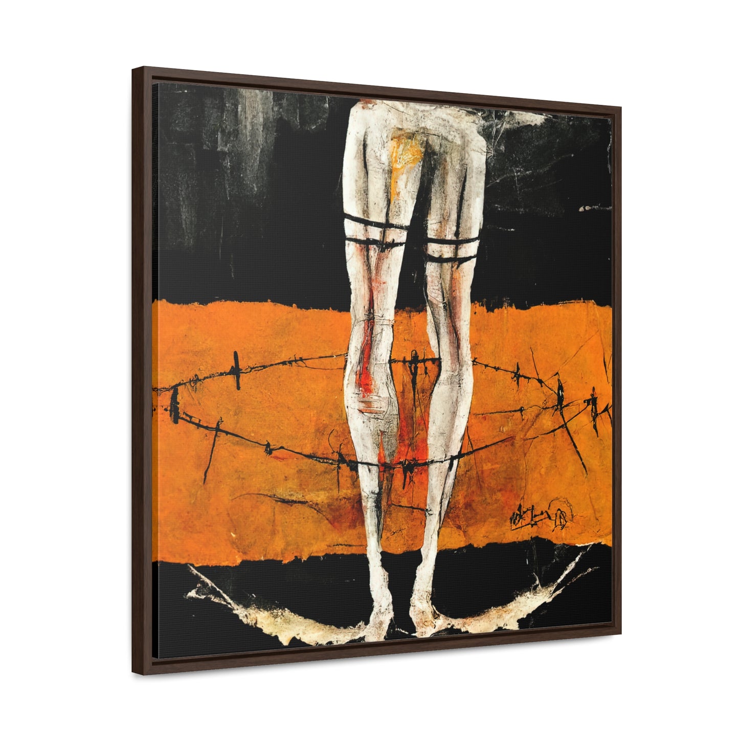 Feet and Drama 13, Valentinii, Gallery Canvas Wraps, Square Frame