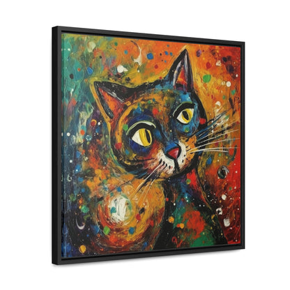 Cat 131, Gallery Canvas Wraps, Square Frame