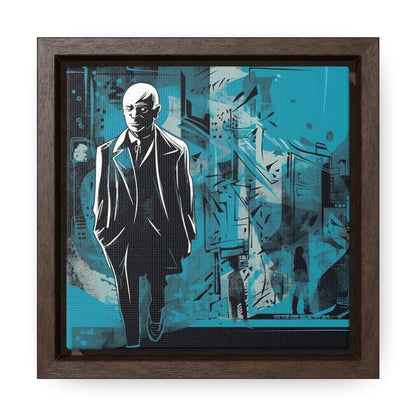 Sad Man 14, Valentinii, Gallery Canvas Wraps, Square Frame