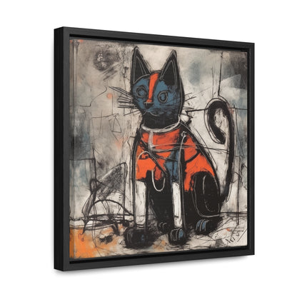 Cat 27, Gallery Canvas Wraps, Square Frame