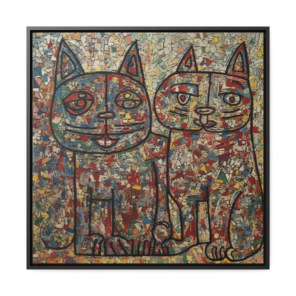 Cat 5, Gallery Canvas Wraps, Square Frame