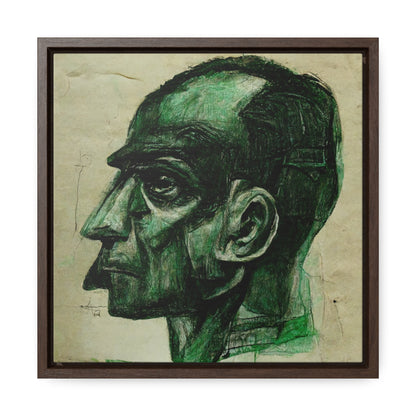 Heads 12, Valentinii, Gallery Canvas Wraps, Square Frame