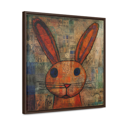 Rabbit 12, Gallery Canvas Wraps, Square Frame