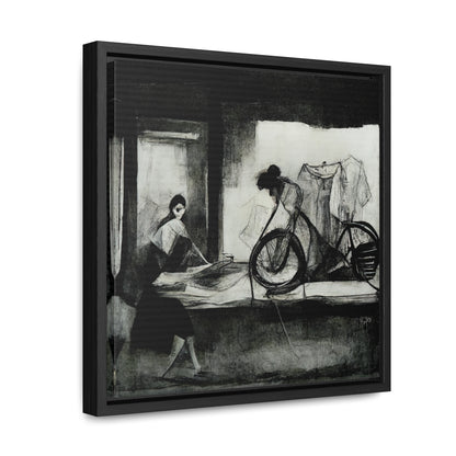 Domestic Memories 26, Valentinii, Gallery Canvas Wraps, Square Frame