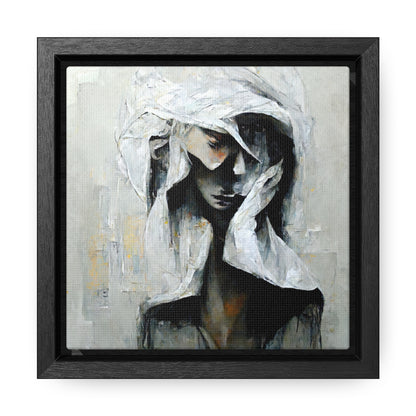 Forgotten face 3, Valentinii, Gallery Canvas Wraps, Square Frame