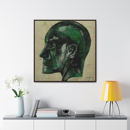 Heads 5, Valentinii, Gallery Canvas Wraps, Square Frame