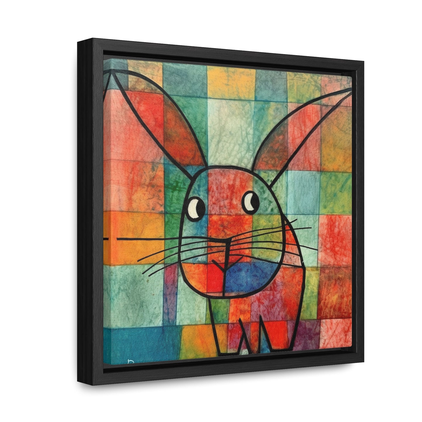 Rabbit 13, Gallery Canvas Wraps, Square Frame