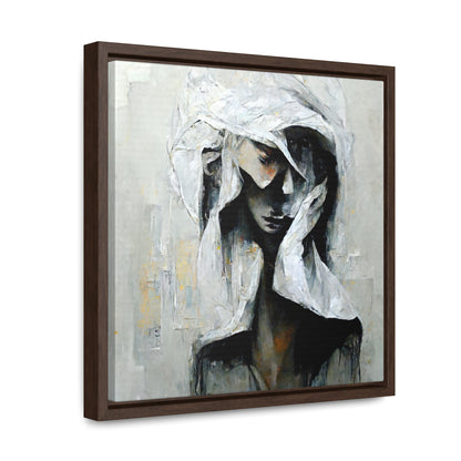 Forgotten face 3, Valentinii, Gallery Canvas Wraps, Square Frame