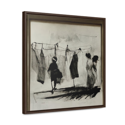 Domestic Memories 8, Valentinii, Gallery Canvas Wraps, Square Frame