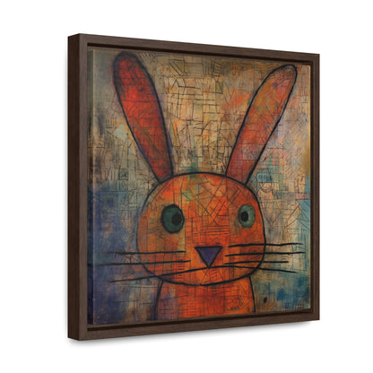 Rabbit 8, Gallery Canvas Wraps, Square Frame