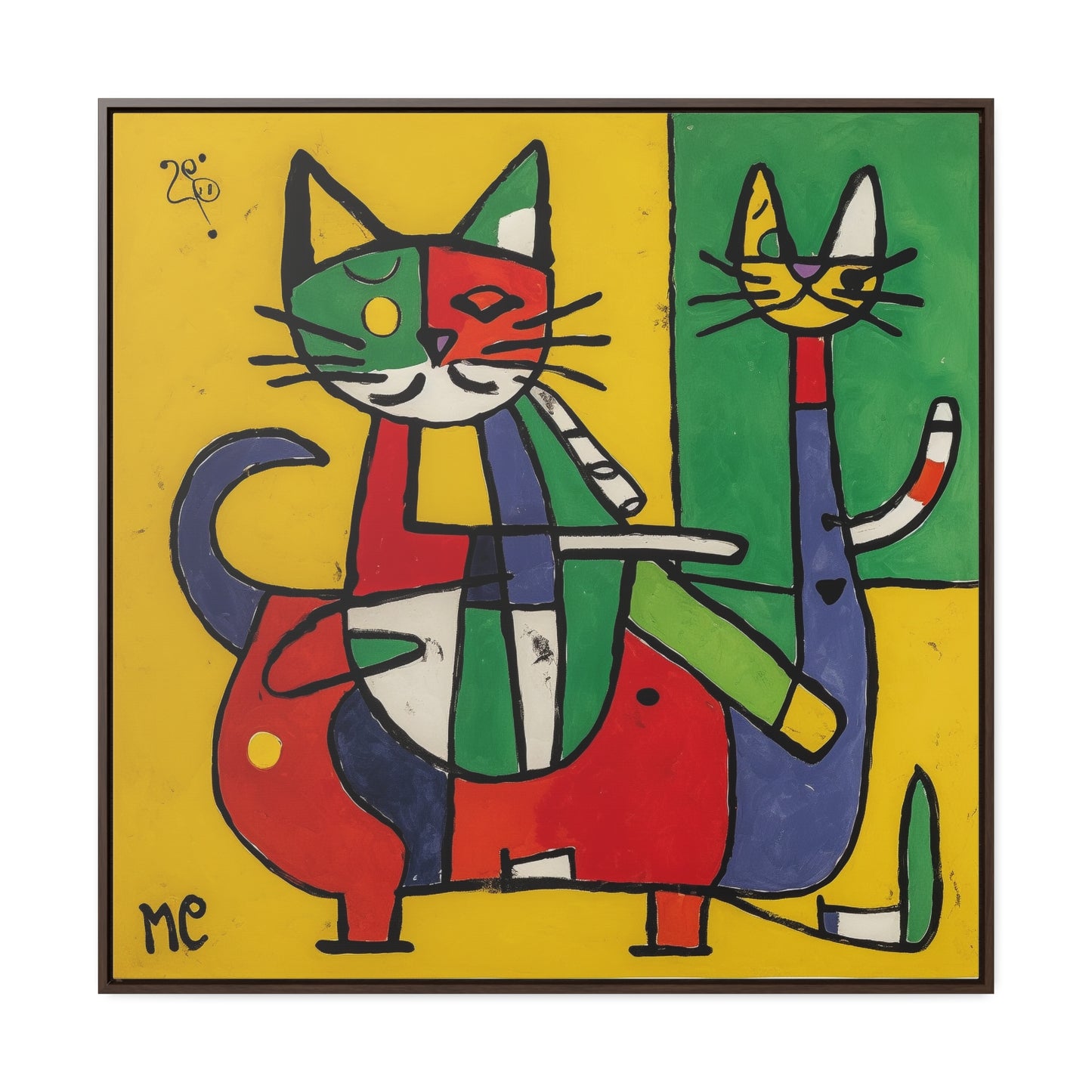 Cat 150, Gallery Canvas Wraps, Square Frame