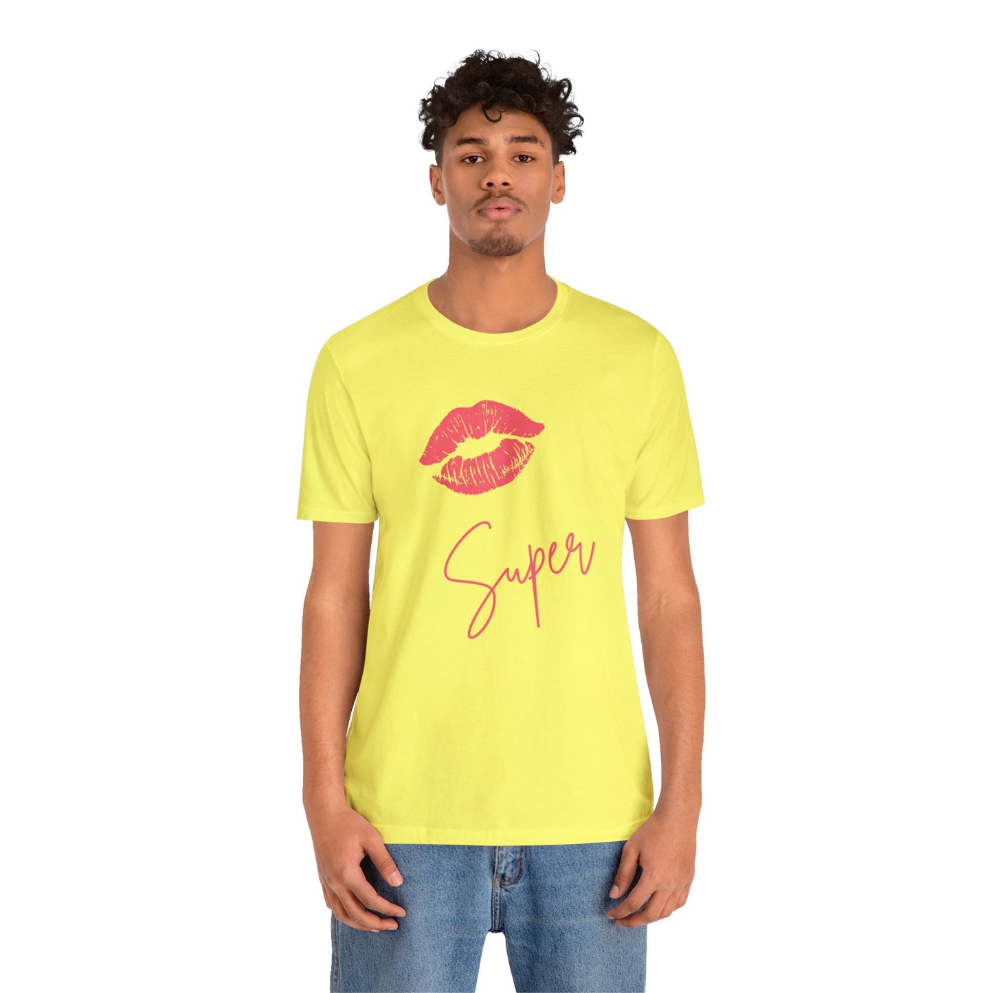 Super Kiss, Unisex Jersey Short Sleeve Tee