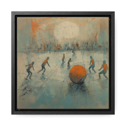 Childhood 19, Gallery Canvas Wraps, Square Frame