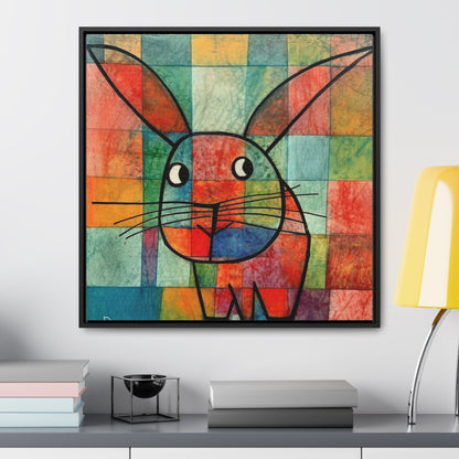 Rabbit 13, Gallery Canvas Wraps, Square Frame