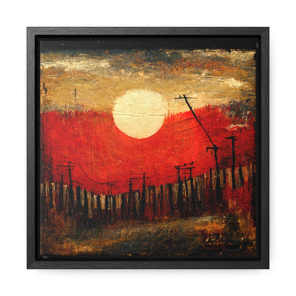 Land of the Sun 19, Valentinii, Gallery Canvas Wraps, Square Frame