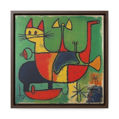 Cat 135, Gallery Canvas Wraps, Square Frame