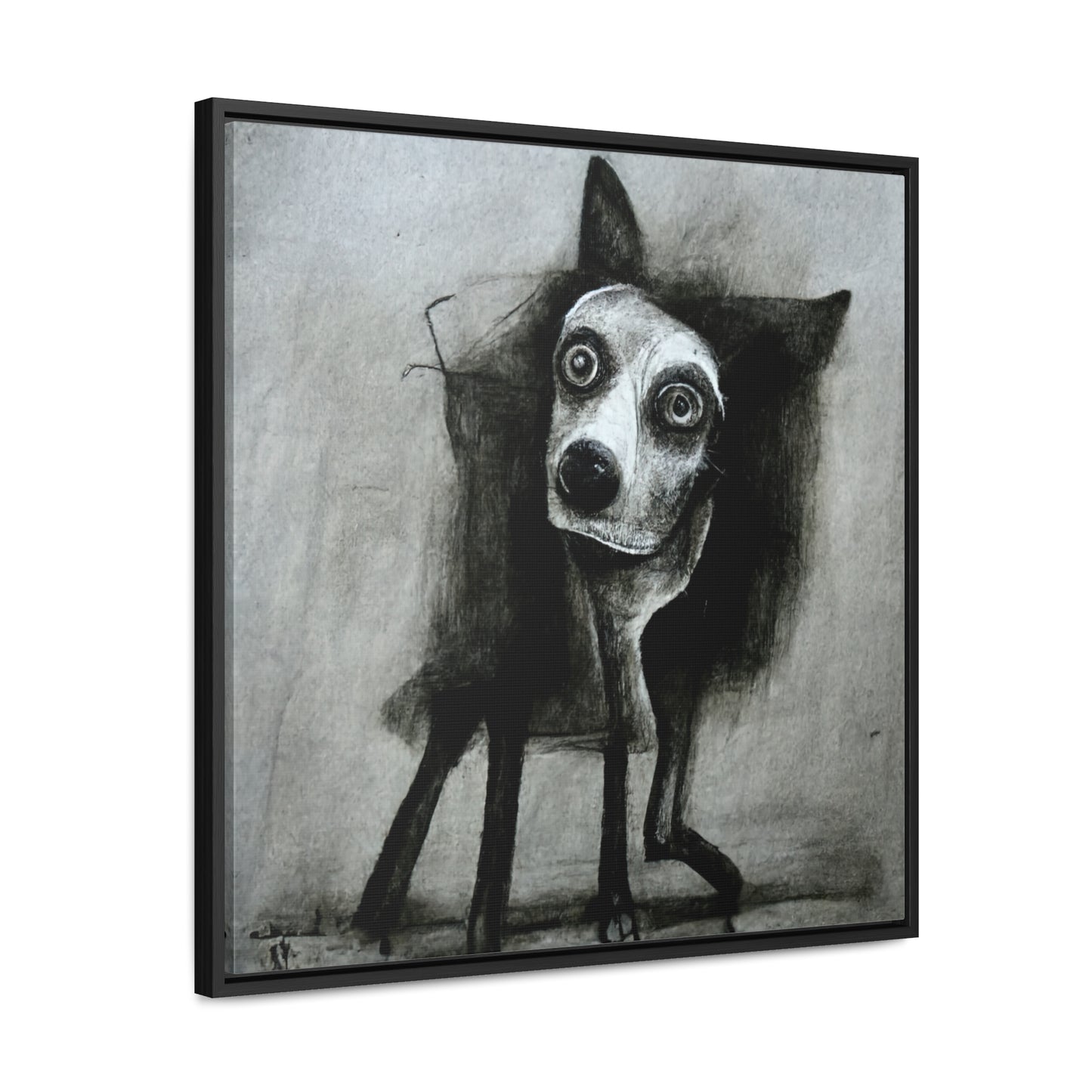 Dogs and Puppies 17, Valentinii, Gallery Canvas Wraps, Square Frame