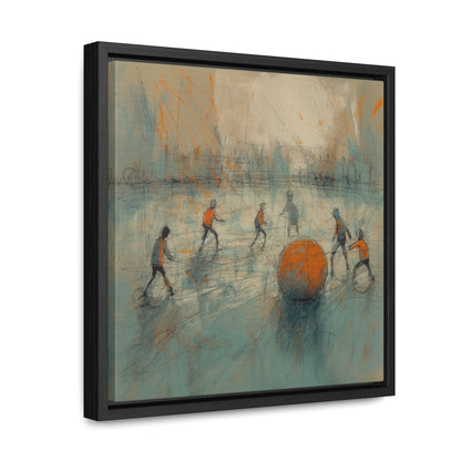 Childhood 43, Gallery Canvas Wraps, Square Frame